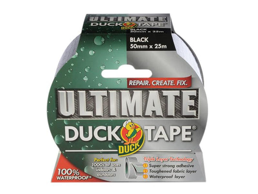 Shurtape Duck Tape® Ultimate 50mm x 25m Black SHU232152