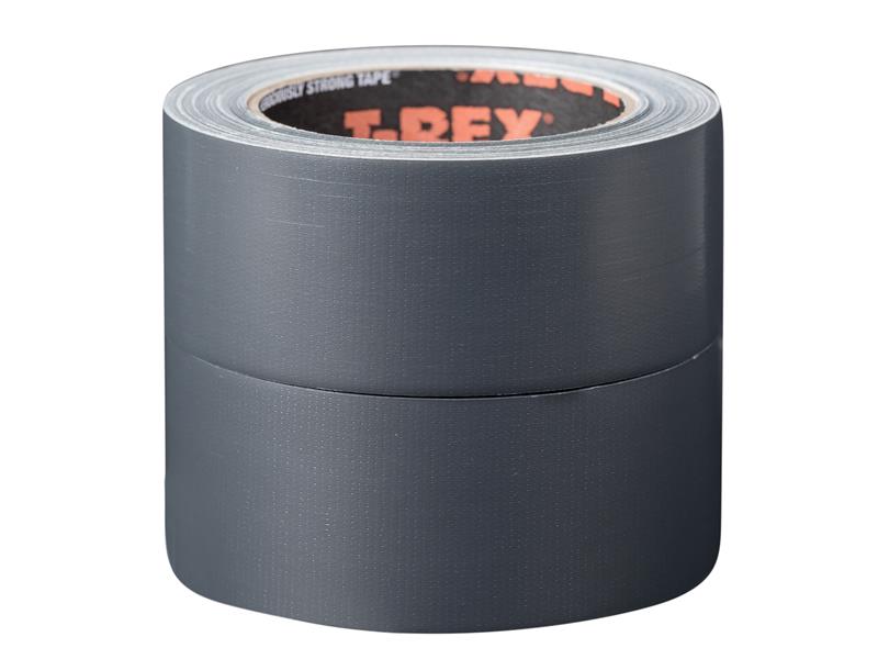 Shurtape T-REX® Cloth Tape 48mm x 10.9m Graphite Grey Twin Pack SHU241591