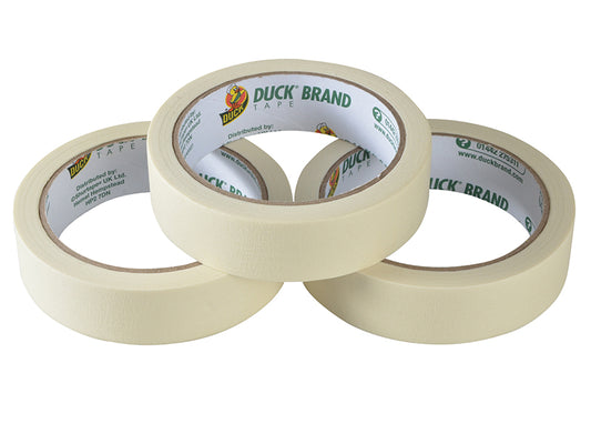 Shurtape Duck Tape® All-Purpose Masking Tape 25mm x 25m (Pack 3) SHU260121