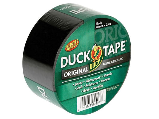 Shurtape Duck Tape® Original 50mm x 25m Black SHU260124