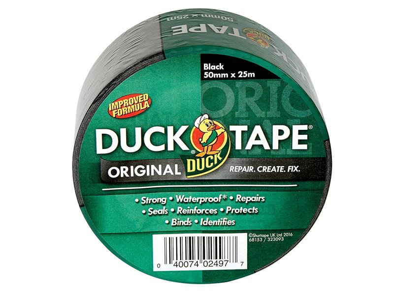 Shurtape Duck Tape® Original 50mm x 25m Black SHU260124