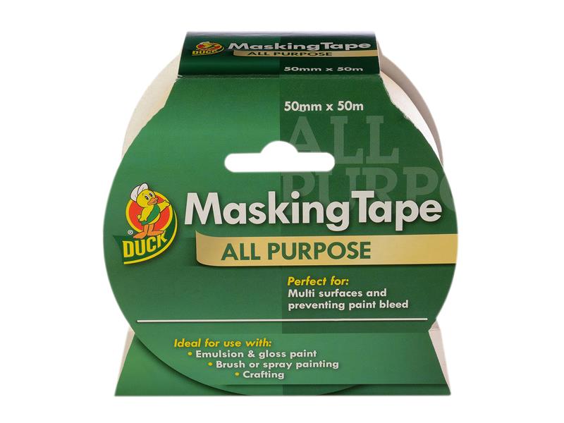Shurtape Duck Tape® All-Purpose Masking Tape 50mm x 50m SHU260196