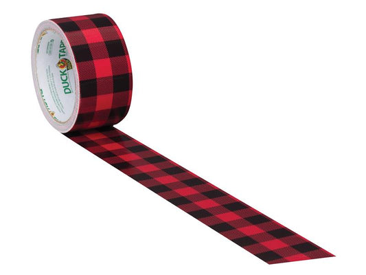 Shurtape Duck Tape® 48mm x 9.1m Buffalo Plaid SHU285222