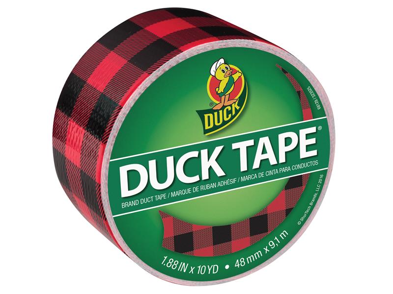 Shurtape Duck Tape® 48mm x 9.1m Buffalo Plaid SHU285222
