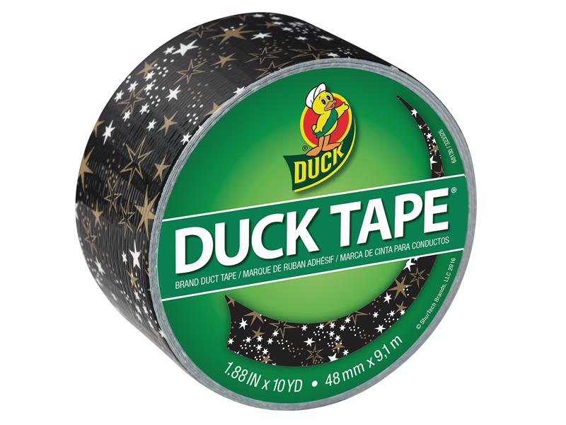 Shurtape Duck Tape® 48mm x 9.1m Metallic Stars SHU285223