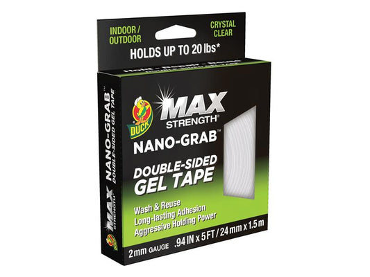 Shurtape DUCK MAX STRENGTH® NANO-GRAB™ Tape 24mm x 1.5m SHU287264