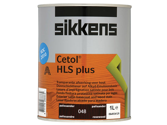 Sikkens Cetol HLS Plus Translucent Woodstain Rosewood 1 litre SIKCHLSPRW1L