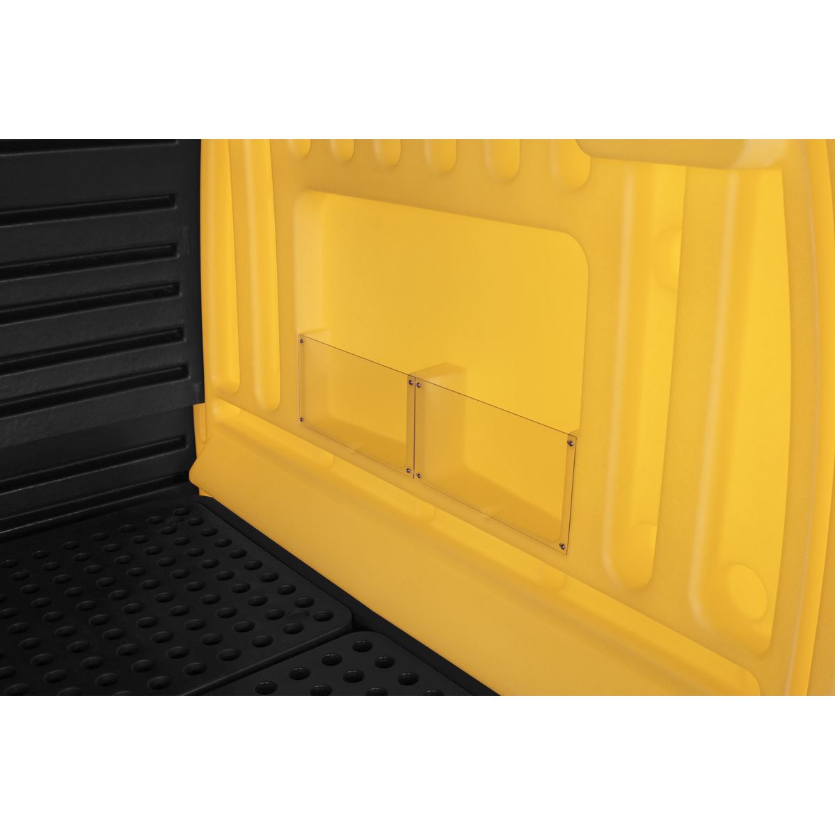 Sealey 4 Drum Spill Pallet with Hardcover 485L Capacity SJ1010