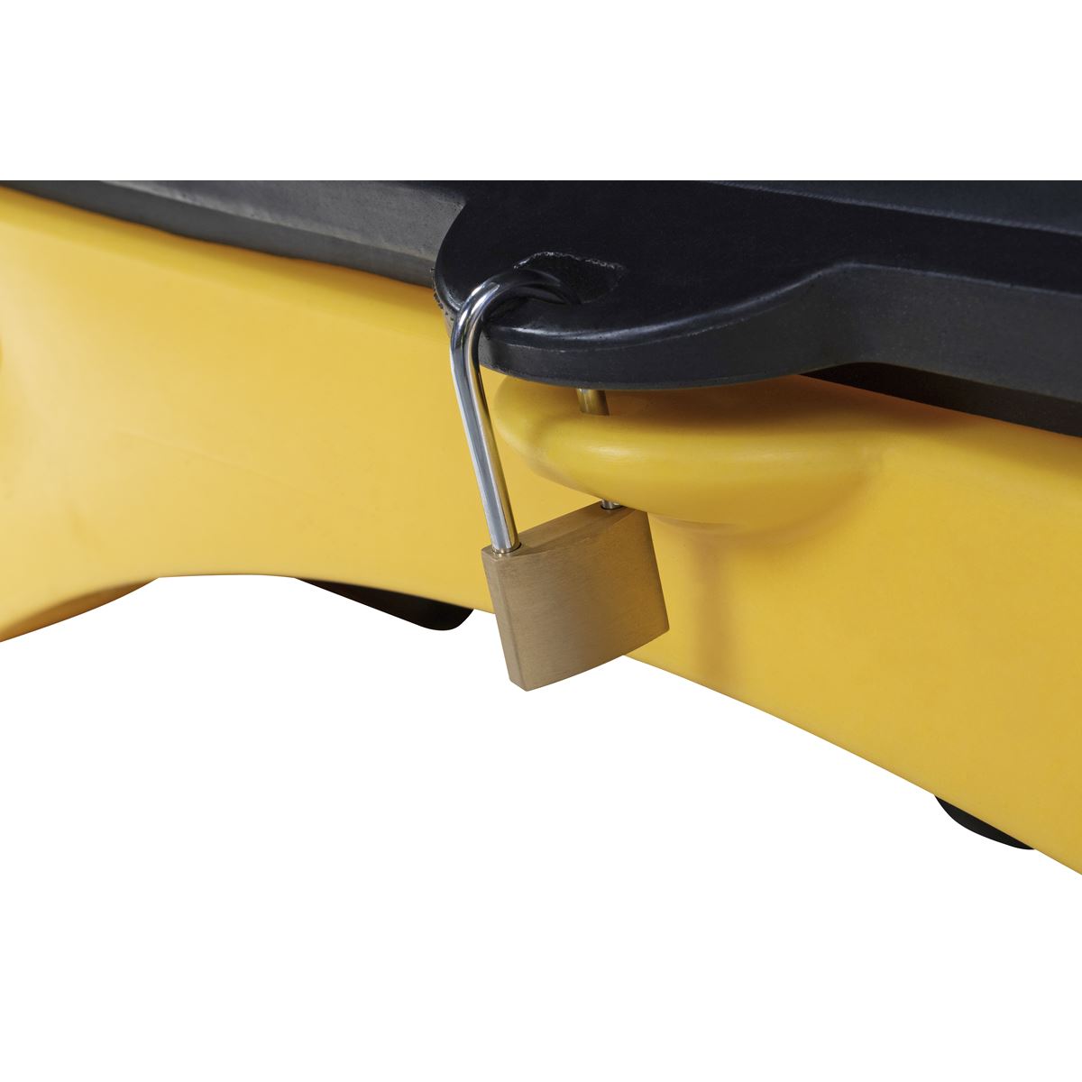 Sealey 4 Drum Spill Pallet with Hardcover 485L Capacity SJ1010