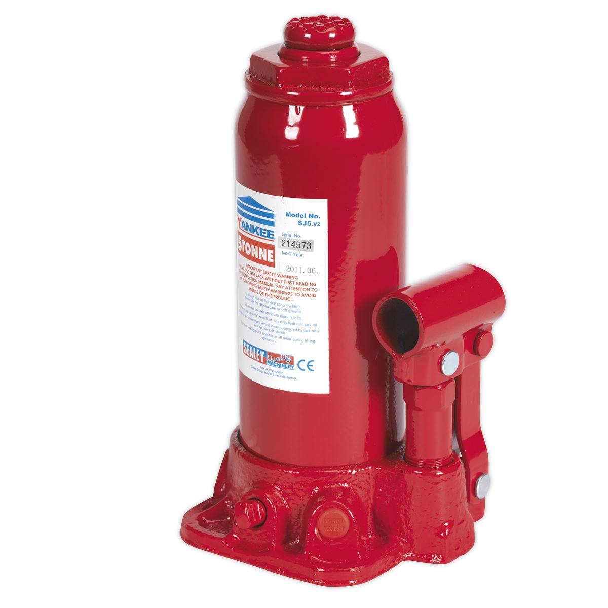 Sealey Bottle Jack 5 Tonne SJ5