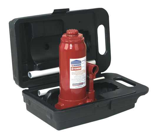 Sealey Bottle Jack 5 Tonne with Storage Case SJ5BMC
