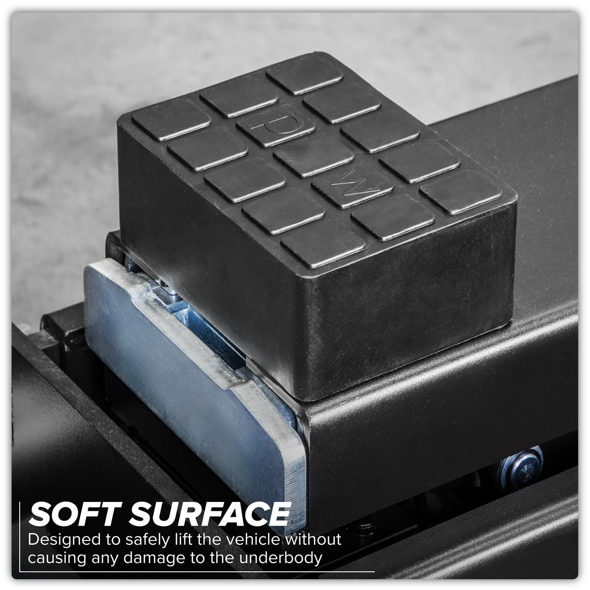 Sealey Rubber Support Block for Viking Jacking Beams 60mm SJBEX.A02