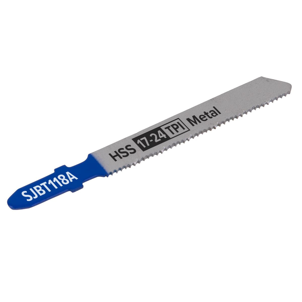 Sealey Jigsaw Blade Metal 92mm 17-24tpi - Pack of 5 SJBT118A