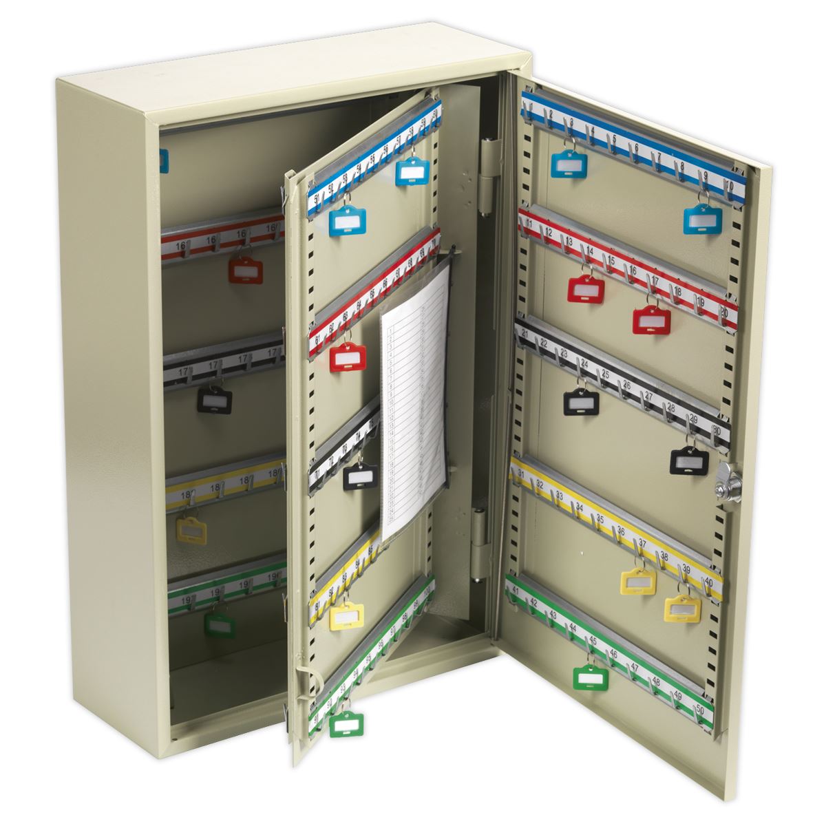 Sealey Key Cabinet 200 Key Capacity SKC200