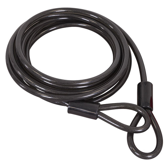 Sealey Motorcycle Steel Wire Security Tool Cable Without Lock 10mm x 5m SLC5M