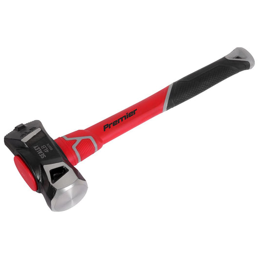 Sealey Premier Short Handle Sledge Hammer 4lb Fibrerglass Shaft SLHG041