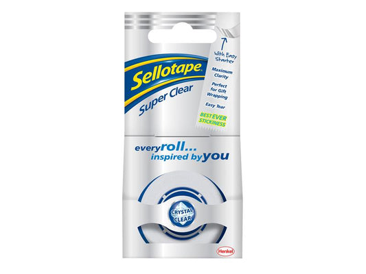 Sellotape Sellotape Blister Pack 18mm x 25m Clear SLT1569088