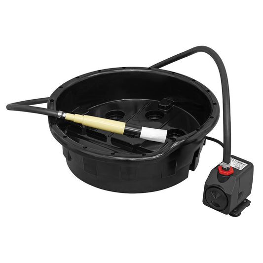 Sealey Portable Bucket Parts Washer with Brush 14L 16W 230V SM220