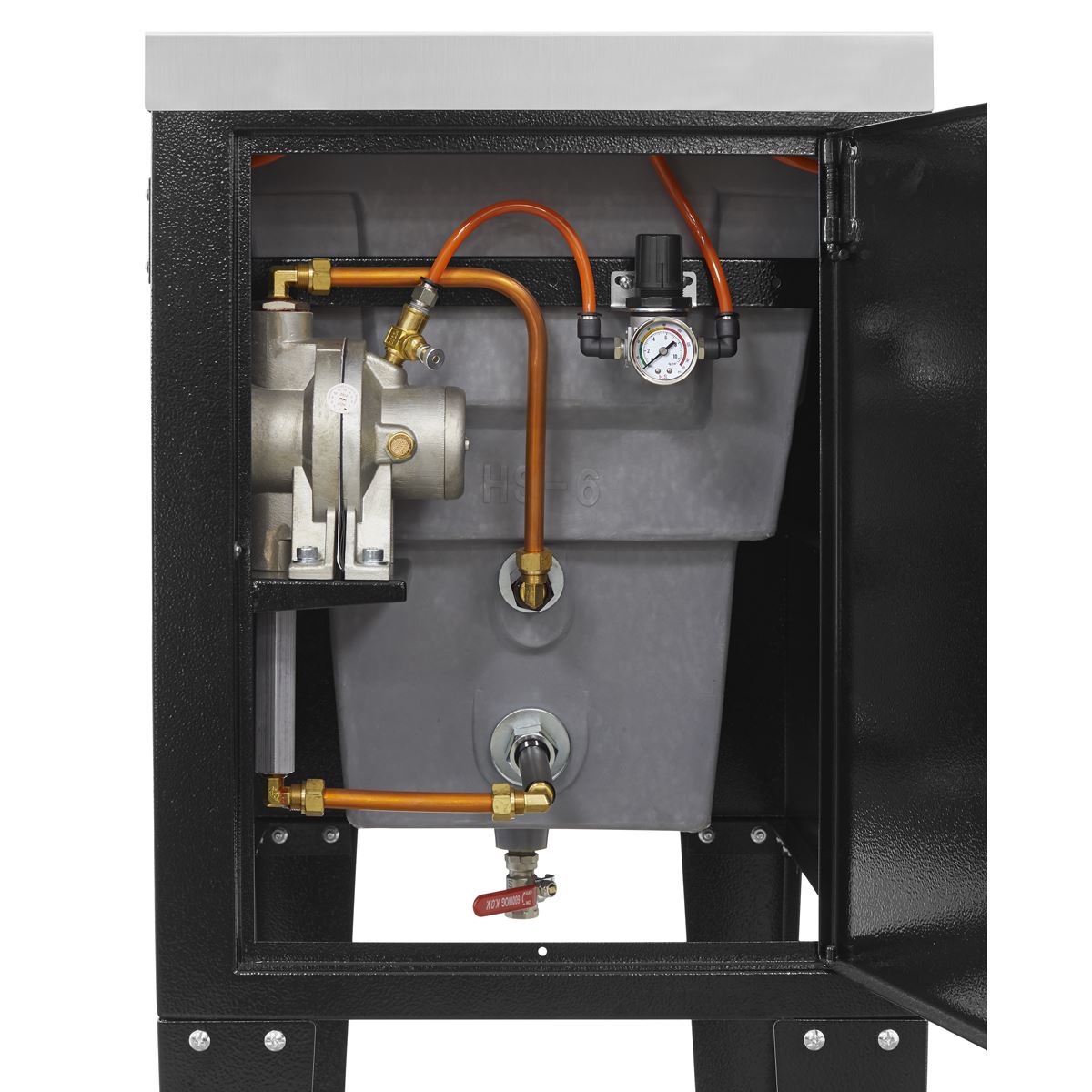 Sealey Premier Spray Gun Cleaning Tank 2 Gun Capacity SM23P
