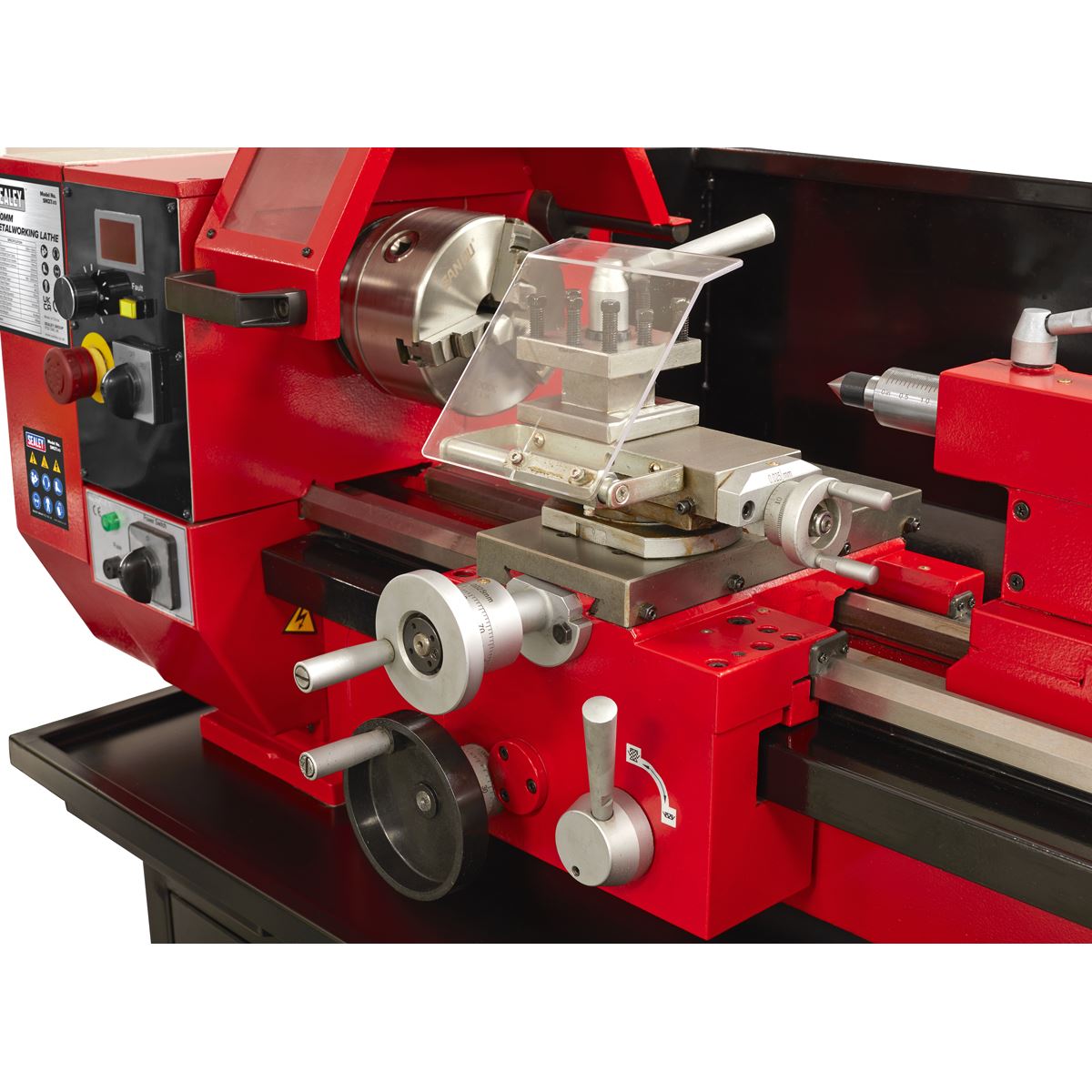 Sealey Metalworking Lathe 550mm With Floor Stand 230V Spindle 26mm SM27COMBO