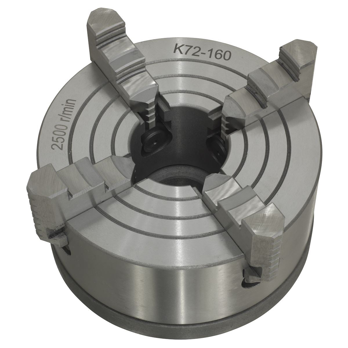 Sealey Independent Chuck 4-Jaw with Back Plate SM27FJC