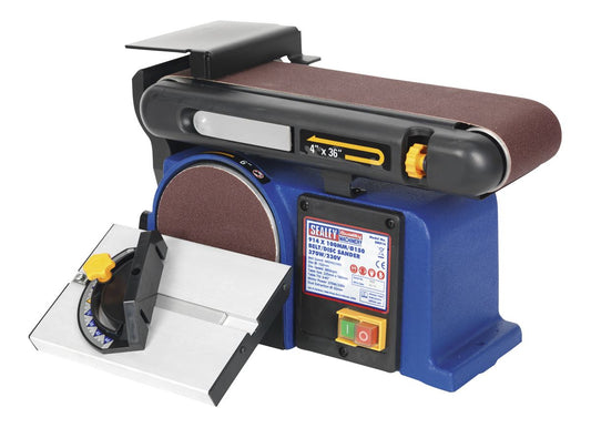 Sealey Belt/Disc Sander 915 x 100mm/�150mm 370W/230V SM914