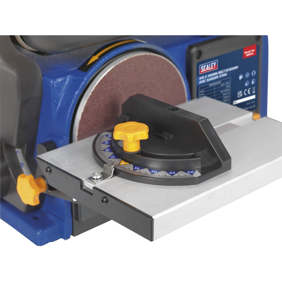 Sealey Belt/Disc Sander 915 x 100mm/�150mm 370W/230V SM914