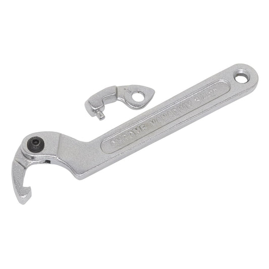 Sealey Adjustable C Spanner - Hook & Pin Wrench Set 3pc 19-51mm SMC2S