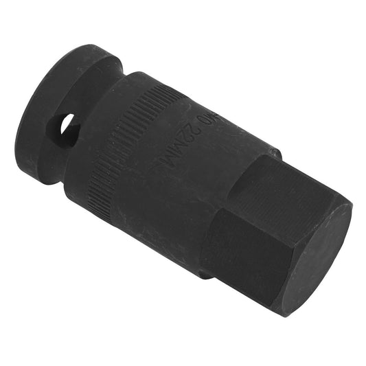 Sealey Motorcycle Wheel Nut Socket 1/2"Sq Drive H22 SMC36
