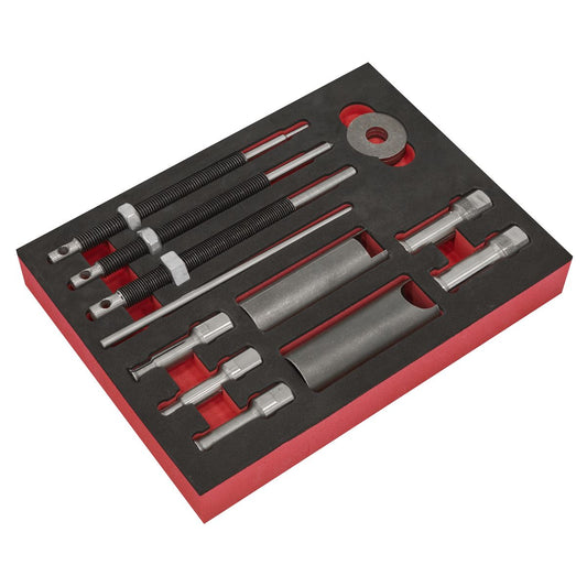 Sealey Internal Bearing & Bush Extractor Set Motorcycle Carbon Steel SMC60