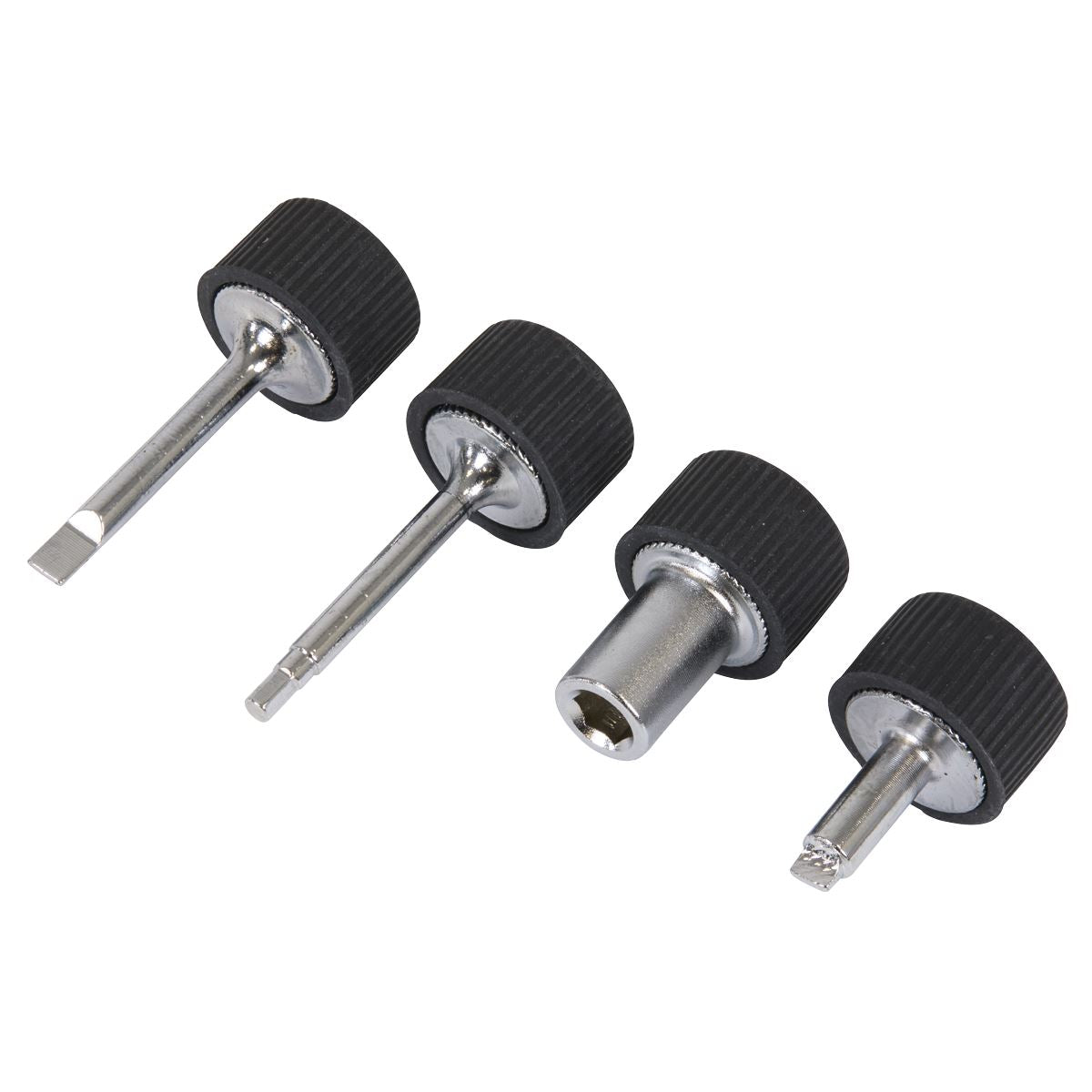 Sealey Carburettor Adjusting Wrench Set Knurled Handles Slotted & Hex SMC69