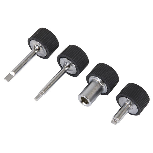 Sealey Carburettor Adjusting Wrench Set Knurled Handles Slotted & Hex SMC69