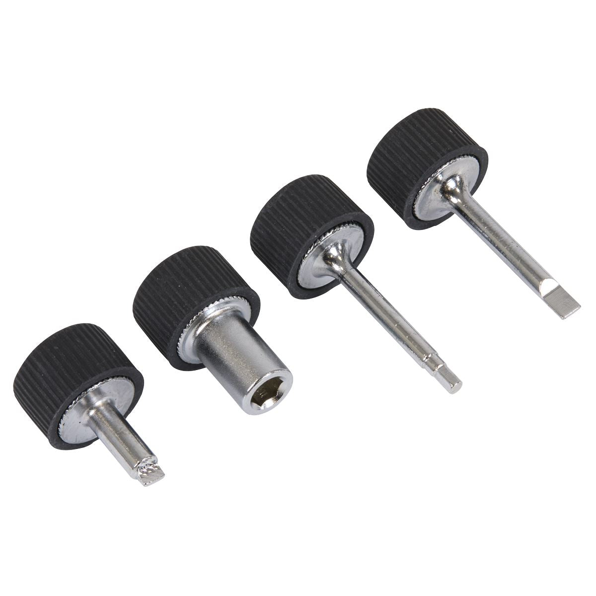Sealey Carburettor Adjusting Wrench Set Knurled Handles Slotted & Hex SMC69