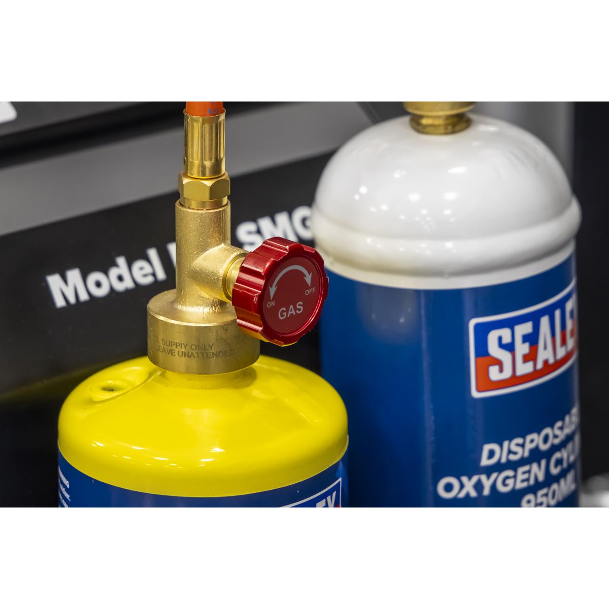 Sealey Gas Oxygen Brazing Kit Torch Cutting Nozzle Ignition Tool & Frame SMGT03