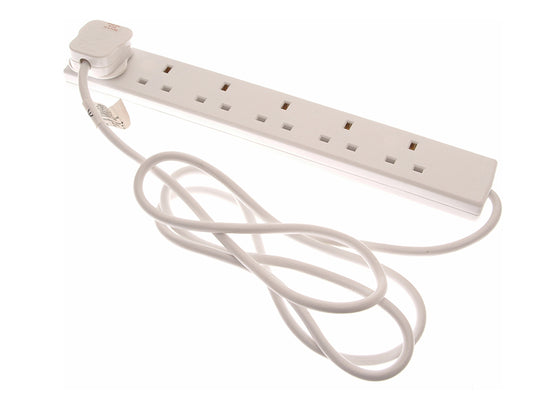 SMJ Extension Lead 240V 6-Way 13A 2m SMJB6W2MP