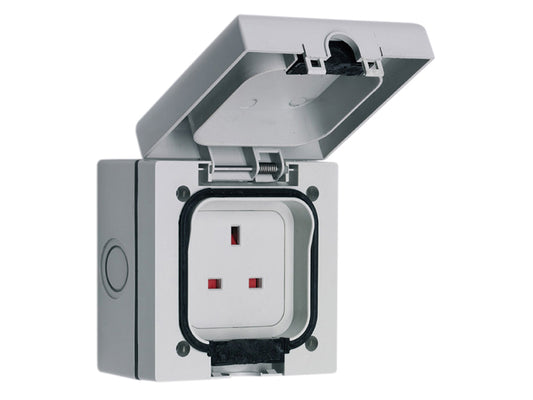 SMJ IP66 13A Socket 1-Gang SMJE613SB