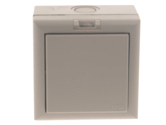 SMJ IP66 2-Way Switch Neon 1-Gang SMJE61G2B
