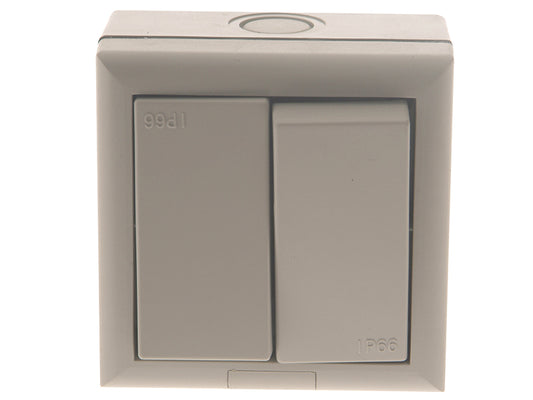 SMJ IP66 2-Way Switch 1-Gang SMJE62G2B