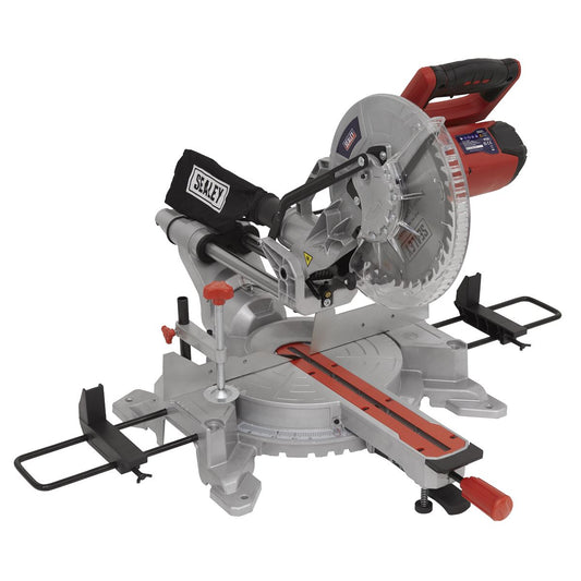 Sealey Sliding Compound Mitre Saw �255mm SMS255
