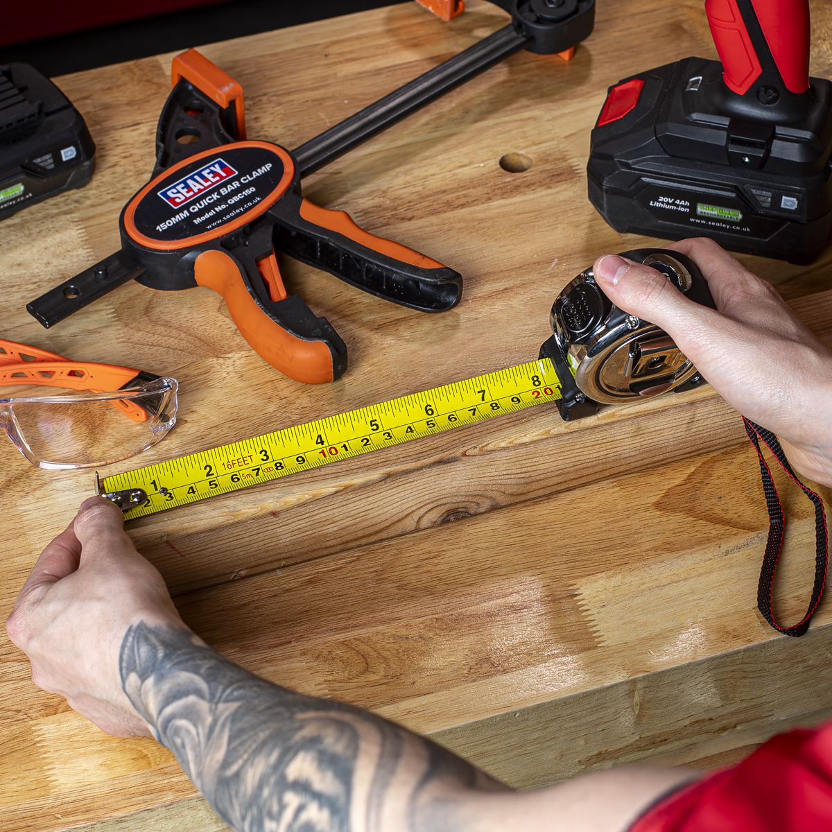 Sealey Professional Tape Measure 5m(16ft) SMT5P