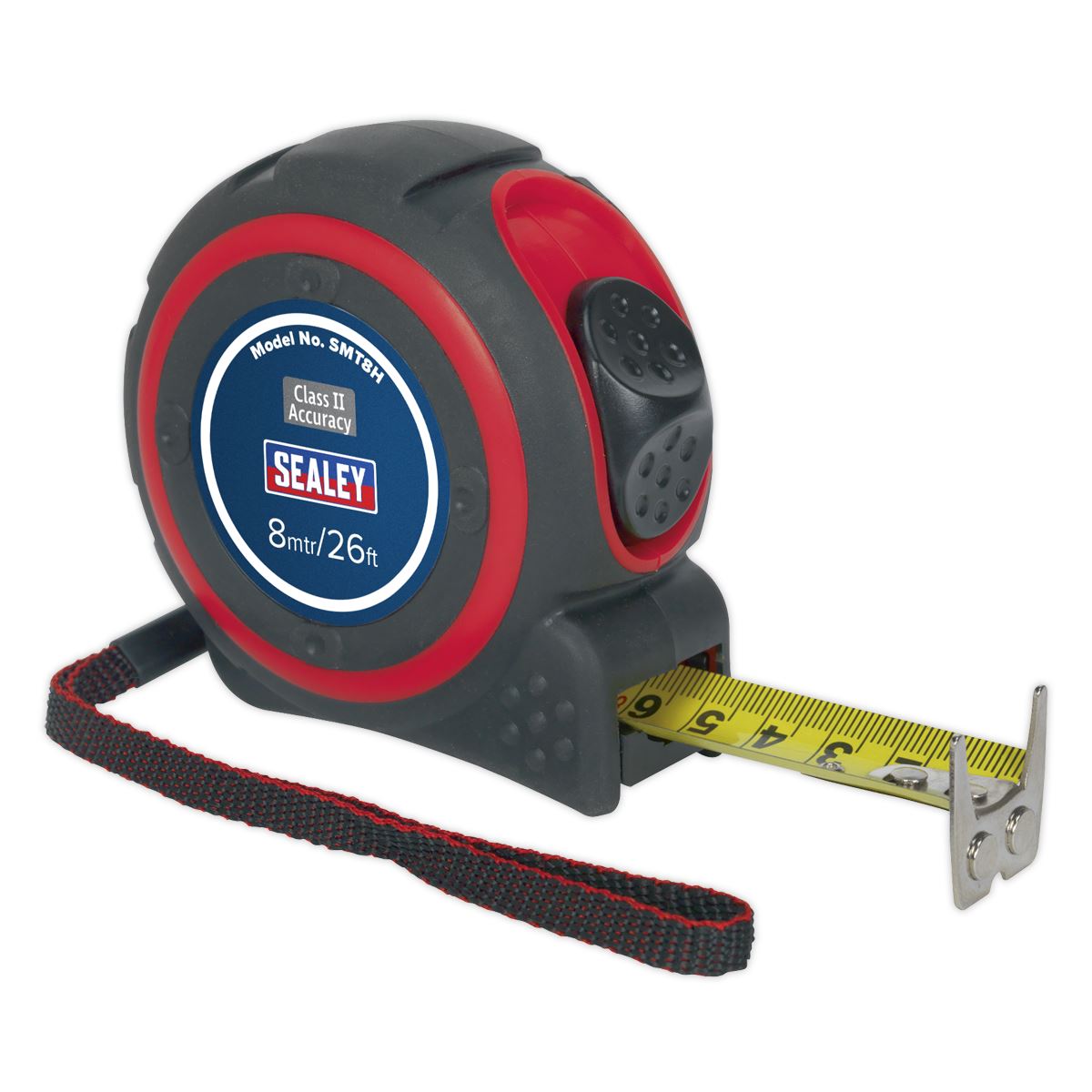 Sealey Heavy-Duty Tape Measure 8m(26ft) SMT8H