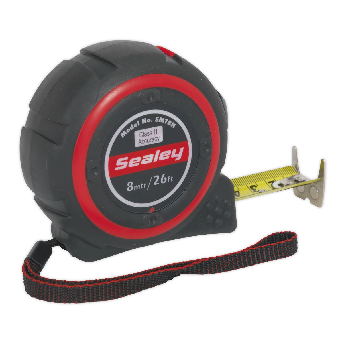 Sealey Heavy-Duty Tape Measure 8m(26ft) SMT8H