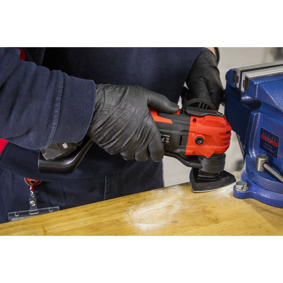 Sealey 9pc Multi-Tool 76mm Sanding Sheet Set SMTA11