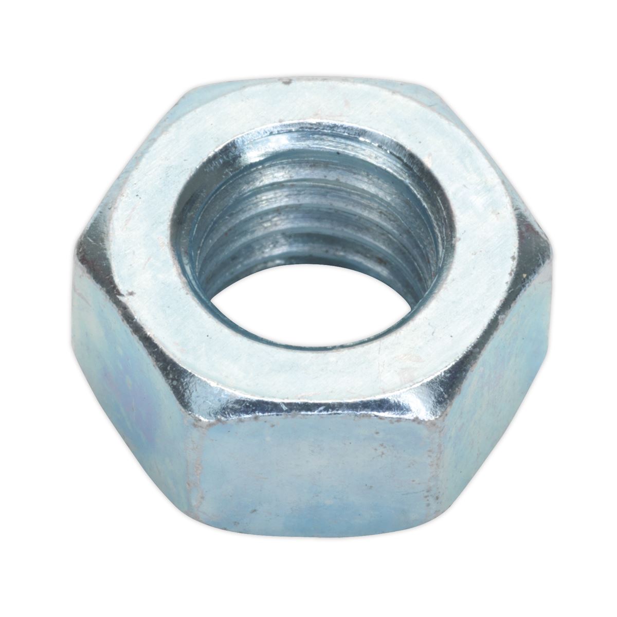 Sealey Steel Nut 934 - M12 Zinc Pack of 25 SN12