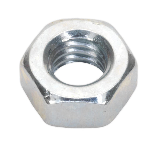 Sealey Steel Nut DIN 934 - M6 - Pack of 100 SN6
