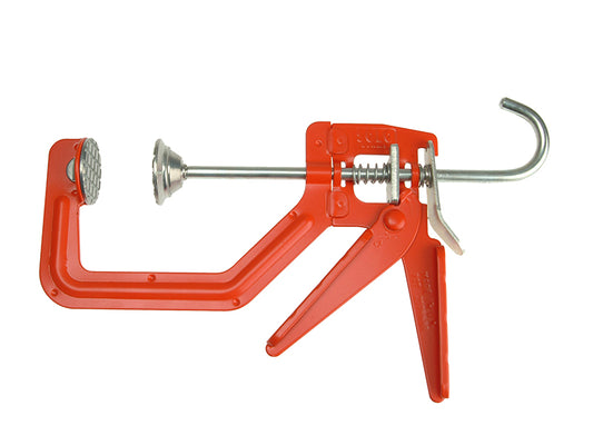 COX™ SoloClamp 100M One-Handed Metal Pad G-Clamp 100mm (4in) SOL100M