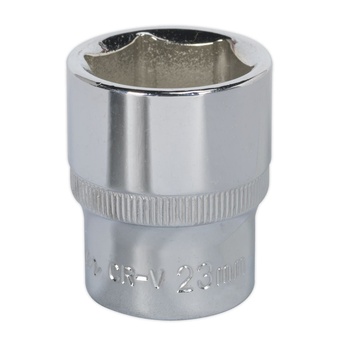 Sealey 23mm WallDrive Standard Length Chrome Socket 1/2"Sq Drive SP1223