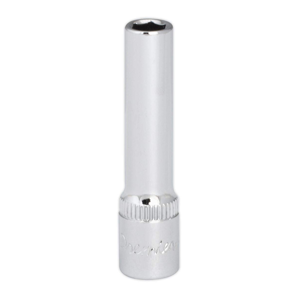 Sealey Metric Socket 6mm Deep 1/4"Sq Drive Fully Polished SP1406D