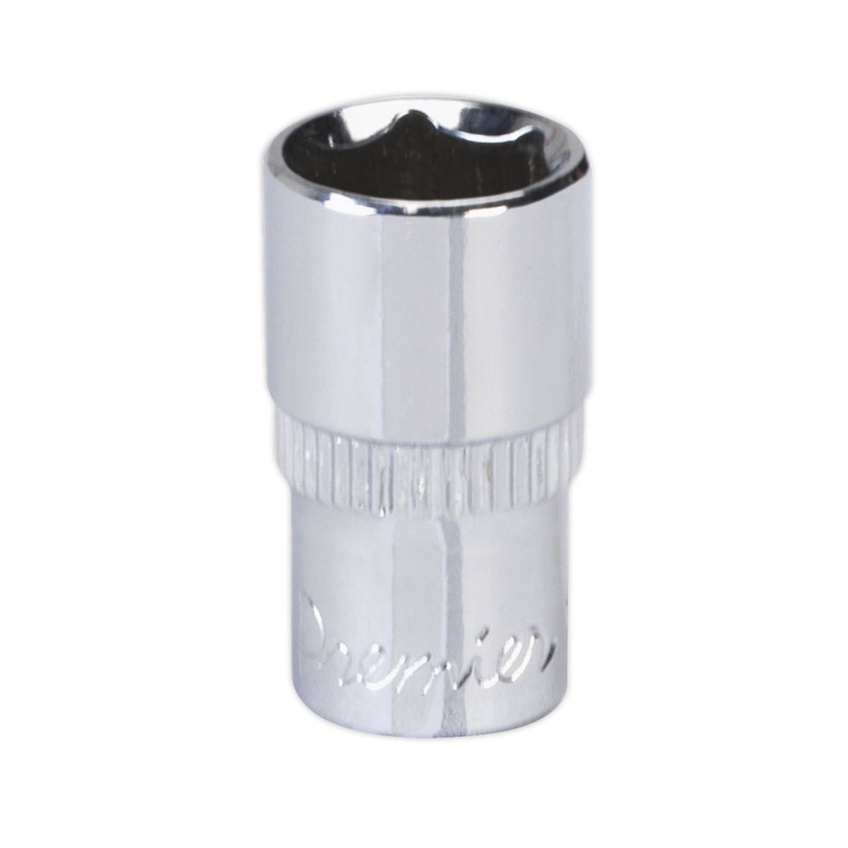 Sealey 10mm 1/4"D Metric WallDrive Chrome Socket Standard Length 6pt SP1410