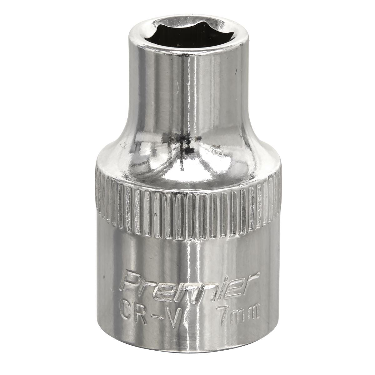Sealey 3/8"Sq Drive Socket 7mm WallDrive Chrome Standard Length SP3807